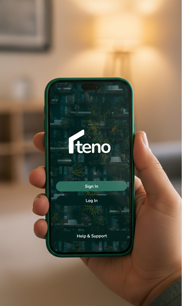Teno phone mockup